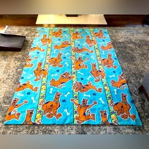 Vintage 1999 Scooby-Doo Blanket